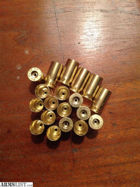 once fired pistol brass for sale